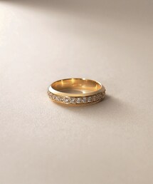 COCOSHNIK（ココシュニック）の「K18ダイヤモンド アングルド リング（リング）」