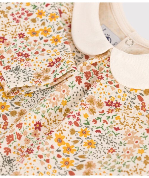 PETIT BATEAU（プチバトー）の「長袖ブラウス（シャツ/ブラウス・キッズ・ホワイト系その他・18MONTH/12MONTH/24MONTH/36MONTH）」の3枚目の写真