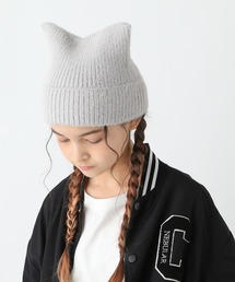 GLOBAL WORK | 洗える猫耳ワッチ/149177(ニットキャップ/ビーニー)