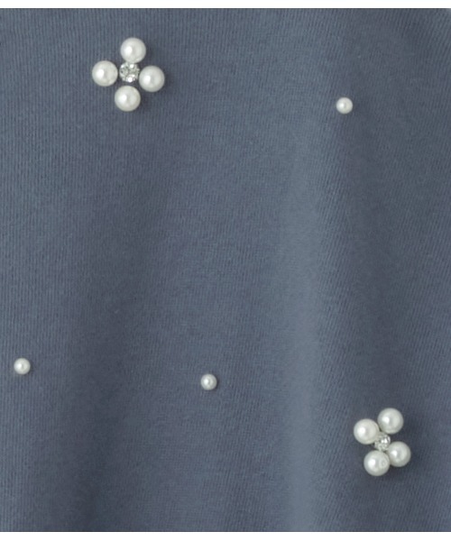 PEACH JOHN(ピーチジョン)の「ビジュースウェットプルオーバー(スウェット・レディース・モカ/チャコール/アイボリー・ONE SIZE)」の7枚目の写真