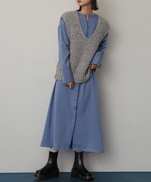 セール】ウエストタックワンピース（ワンピース）｜SENSE OF PLACE by