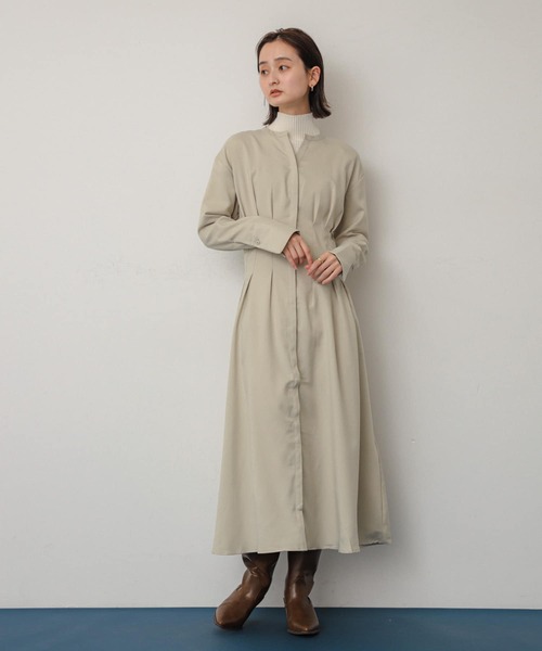 セール】ウエストタックワンピース（ワンピース）｜SENSE OF PLACE by