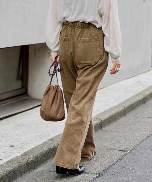 WHIMSIC（ウィムジック）の「【UNISEX】ヴィーガンレザーエフェクトバッグ（トートバッグ・メンズ・ブラック/ブラウン・FREE）」の16枚目の写真