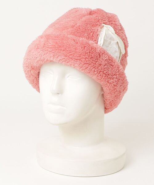 CHUMS（チャムス）の「CHUMS/チャムス ビーニー ダブル エルモフリースワッチ ELMO FLEECE WATCH CH05-1391（ニットキャップ/ビーニー・メンズ・アイボリー/ブラウン/ピンク/ネイビー・FREE）」の10枚目の写真