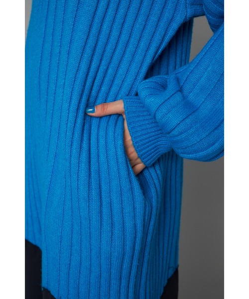 Circle hem knit dress サークルヘムニットドレス（ワンピース