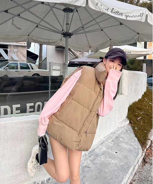 libere ダウンベスト LIBERE ダウンベスト ベスト BANDANA DOWN VEST メンズ