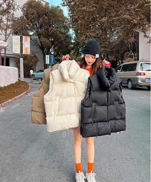 libere ダウンベスト LIBERE ダウンベスト ベスト BANDANA DOWN VEST メンズ