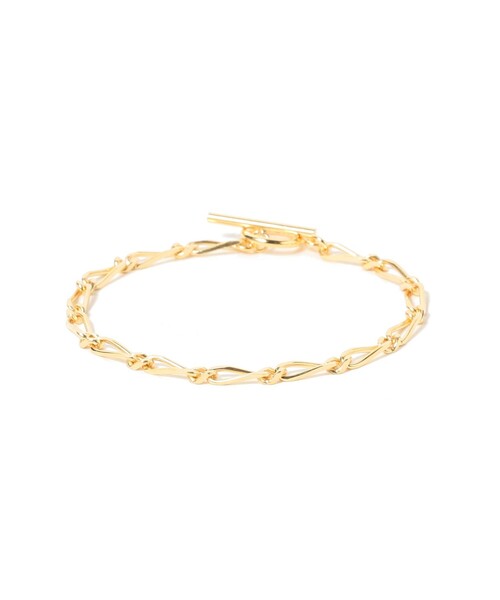 ISOLATION / フィガロチェーン ブレスレット イエローゴールド