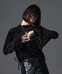 Ellno de Mavie | 2wayクラッシュベロアTOPS(Tシャツ/カットソー)