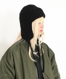 PUNYUS | 耳付きニットキャップ(キャップ)