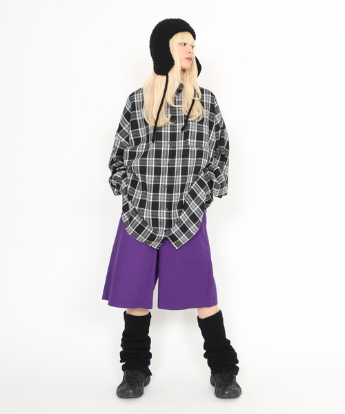 PUNYUS（プニュズ）の「耳付きニットキャップ（キャップ・レディース・ホワイト/ダークグレー/ベージュ/ブラック・FREE）」の14枚目の写真