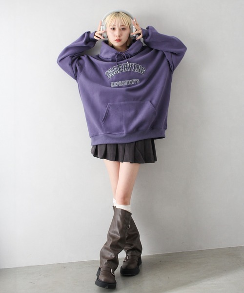 SpRay（スプレイ）の「刺繍ロゴBIGパーカー（パーカー）」 - WEAR