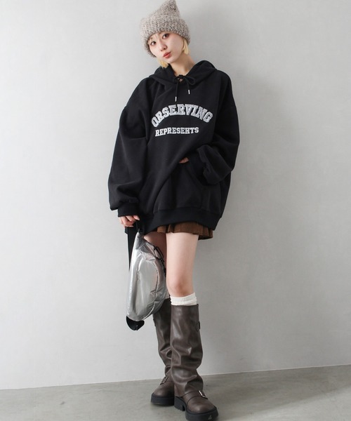 セール】刺繍ロゴBIGパーカー（パーカー）｜SpRay（スプレイ）の