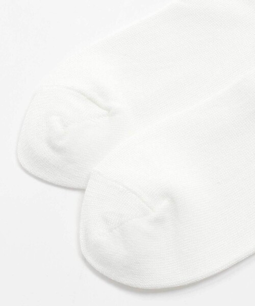 Tartine et Chocolat（タルティーヌエショコラ）の「【日本製】【お揃い】コットンシルケットレースリボンソックス(13~21cm)（ソックス/靴下・キッズ・グレー/ホワイト・19.0cm/17.0cm/15.0cm/21.0cm）」の4枚目の写真