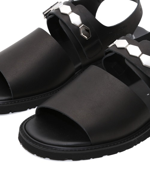 UNDERCOVER（アンダーカバー）の「UP1E4F01-2（サンダル・メンズ・ブラック×シルバー・26cm/27cm/28cm）」の6枚目の写真