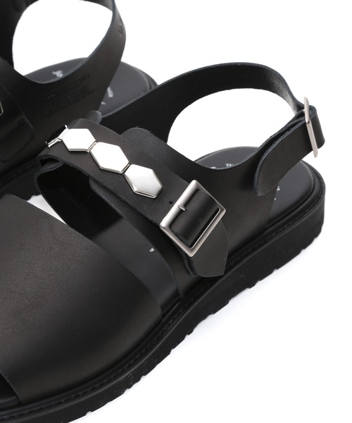 UNDERCOVER（アンダーカバー）の「UP1E4F01-2（サンダル・メンズ・ブラック×シルバー・26cm/27cm/28cm）」の7枚目の写真