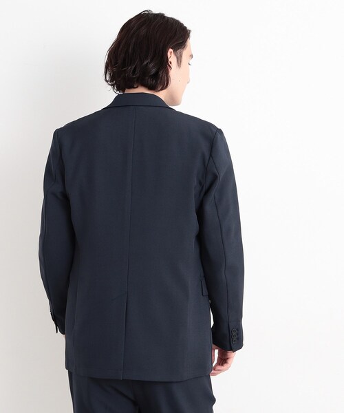 THE SHOP TK （ザ ショップ ティーケー ）の「【CAVIAN/キャビアン】リサイクルシャークスキンテーラードジャケット セットアップ可（テーラードジャケット・メンズ・チャコールグレー/ネイビー/ライトグレー・04/03/02）」の19枚目の写真