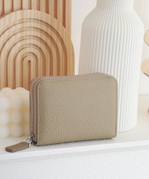 Ree&Mee（リーアンドミー）の「Ree&Mee 牛革 レザー シボ革 コインカードケース ハーフウォレット ミニ財布（財布）」