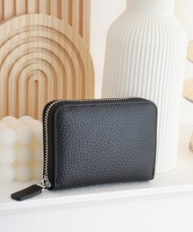 Ree&Mee（リーアンドミー）の「Ree&Mee 牛革 レザー シボ革 コインカードケース ハーフウォレット ミニ財布（財布）」