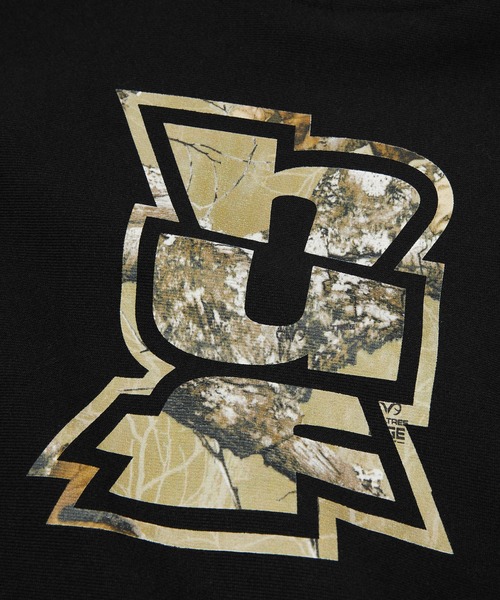 シンプルなこだわり!!【HUF X REALTREE】メガブラスト パーカー REALTREE MEGABLAST HOODIE / HUF ハフ リアルツリー パーカー