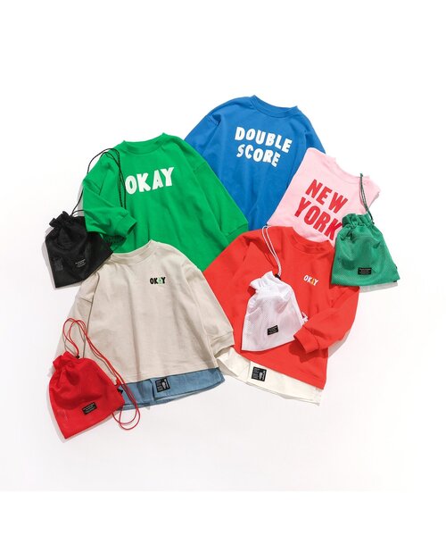 BREEZE(ブリーズ)の「メッシュネックポーチ(ポーチ・キッズ・オフホワイト/レッド/エメラルド/ブラック・FREE)」の16枚目の写真