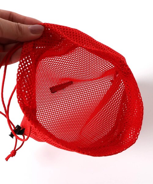 BREEZE(ブリーズ)の「メッシュネックポーチ(ポーチ・キッズ・オフホワイト/レッド/エメラルド/ブラック・FREE)」の14枚目の写真