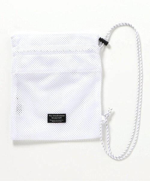 BREEZE(ブリーズ)の「メッシュネックポーチ(ポーチ・キッズ・オフホワイト/レッド/エメラルド/ブラック・FREE)」の11枚目の写真