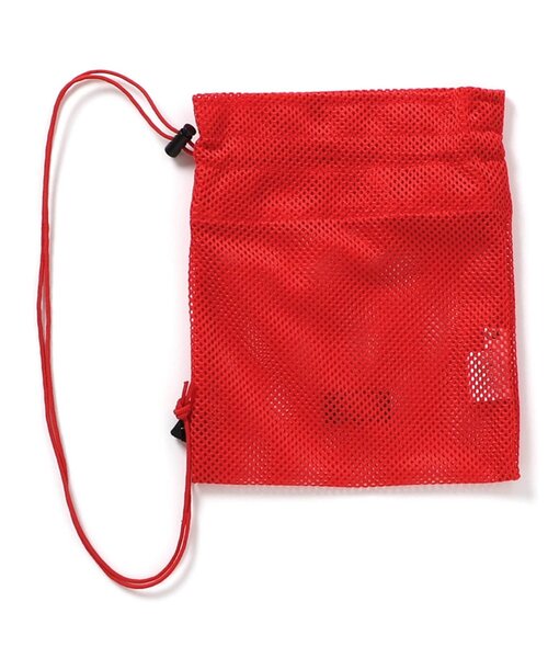BREEZE(ブリーズ)の「メッシュネックポーチ(ポーチ・キッズ・オフホワイト/レッド/エメラルド/ブラック・FREE)」の9枚目の写真