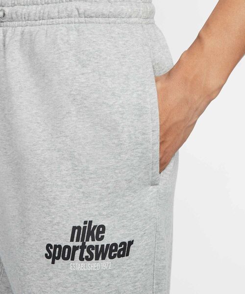 NIKE（ナイキ）の「《セットアップ対応商品》ナイキ クラブ メンズ フリース パンツ / Nike Club Men's Fleece Pants HJ2187-063 Dark Grey Heather（スウェットパンツ・メンズ・グレー系その他・2XL/L/M/S/XL）」の6枚目の写真