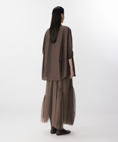 新品 JNBY Mesh Straight Skirt チュール スカート セール】Elegance Tulle Skirt / エレガンス チュールスカート