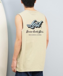 【ムラサキスポーツ限定】lost/ロスト タンクトップ/ノースリーブTシャツ バックプリント ユニセックス L25S-2303