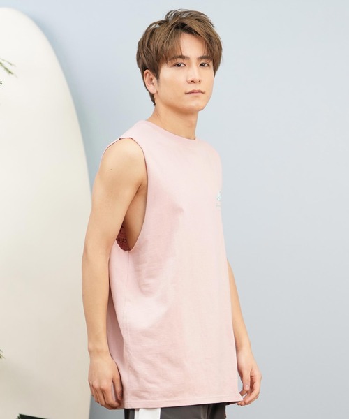 lost(ロスト)の「【ムラサキスポーツ限定】lost/ロスト タンクトップ/ノースリーブTシャツ バックプリント ユニセックス L25S-2303(タンクトップ・メンズ・ライトベージュ/ライトピンク/ブラック・L/M)」の13枚目の写真
