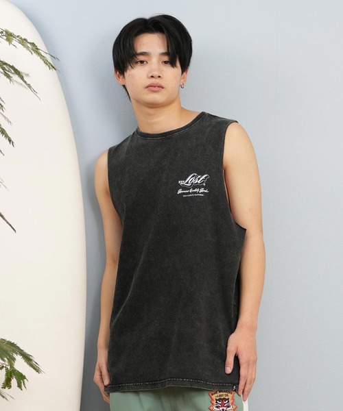 lost(ロスト)の「【ムラサキスポーツ限定】lost/ロスト タンクトップ/ノースリーブTシャツ バックプリント ユニセックス L25S-2303(タンクトップ・メンズ・ライトベージュ/ライトピンク/ブラック・L/M)」の17枚目の写真