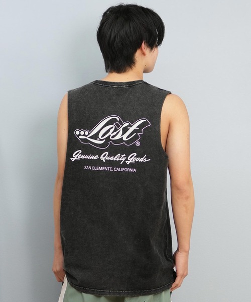 lost(ロスト)の「【ムラサキスポーツ限定】lost/ロスト タンクトップ/ノースリーブTシャツ バックプリント ユニセックス L25S-2303(タンクトップ・メンズ・ライトベージュ/ライトピンク/ブラック・L/M)」の18枚目の写真