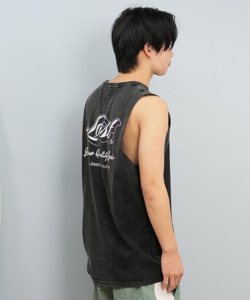 lost(ロスト)の「【ムラサキスポーツ限定】lost/ロスト タンクトップ/ノースリーブTシャツ バックプリント ユニセックス L25S-2303(タンクトップ・メンズ・ライトベージュ/ライトピンク/ブラック・L/M)」の19枚目の写真