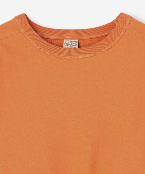 Buzz Rickson's(バズリクソンズ)の「BUZZ RICKSON'S | 〈別注〉フリーダムスリーブ スウェットプルオーバー MEN(スウェット・メンズ・アイボリー/グレー/オレンジ・L/XL/XXL)」の6枚目の写真