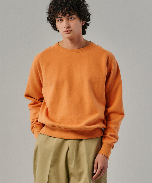 Buzz Rickson's(バズリクソンズ)の「BUZZ RICKSON'S | 〈別注〉フリーダムスリーブ スウェットプルオーバー MEN(スウェット・メンズ・アイボリー/グレー/オレンジ・L/XL/XXL)」の14枚目の写真