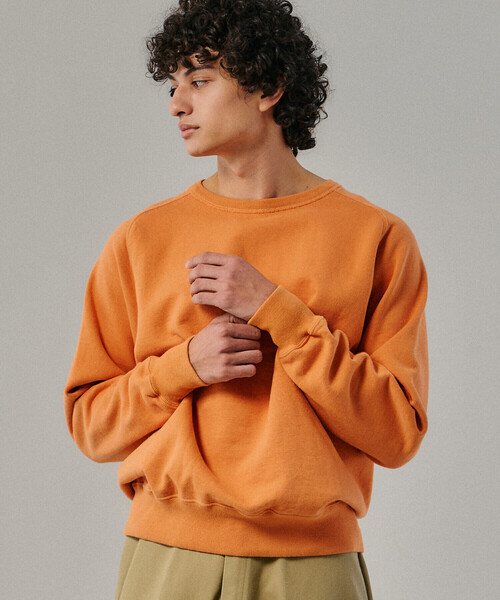 Buzz Rickson's(バズリクソンズ)の「BUZZ RICKSON'S | 〈別注〉フリーダムスリーブ スウェットプルオーバー MEN(スウェット・メンズ・アイボリー/グレー/オレンジ・L/XL/XXL)」の15枚目の写真