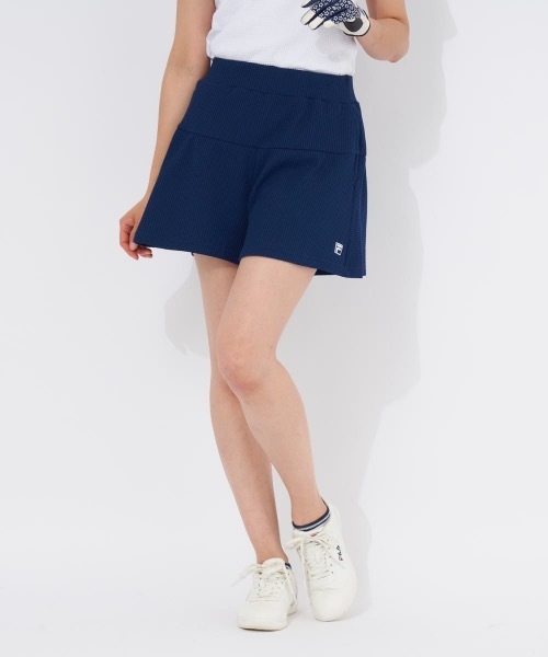 FILA GOLF(フィラゴルフ )の「【FILA GOLF/フィラゴルフ】レディースキュロットパンツ ゴルフ(その他パンツ・レディース・ホワイト/ネイビー/ライム・SMALL/MEDIUM/LARGE)」の1枚目の写真