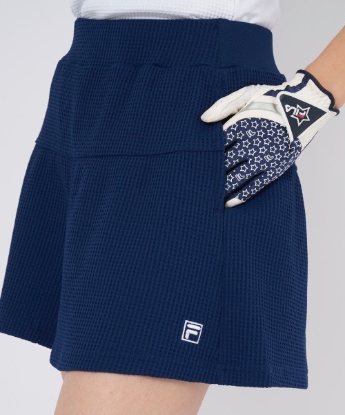 FILA GOLF(フィラゴルフ )の「【FILA GOLF/フィラゴルフ】レディースキュロットパンツ ゴルフ(その他パンツ・レディース・ホワイト/ネイビー/ライム・SMALL/MEDIUM/LARGE)」の17枚目の写真