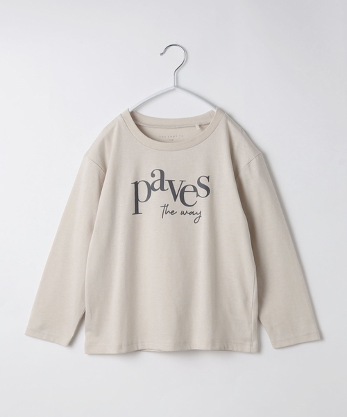 THE SHOP TK (ザ ショップ ティーケー )の「【120-150】ロゴプリントアソート長袖Tシャツ/洗濯機OK(Tシャツ/カットソー・キッズ・チャコールグレー/ホワイト系3/チャコール/ナチュラル・13/14/15 /12)」の21枚目の写真