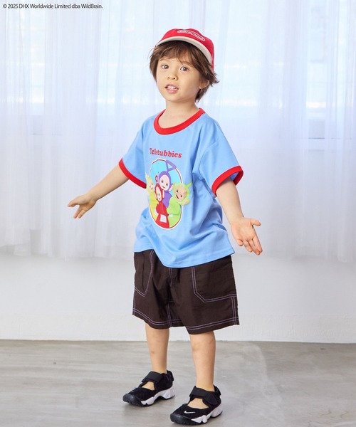 MARKEY'S（マーキーズ）の「【Teletubbies/テレタビーズ】別注プリントTシャツ（Tシャツ/カットソー・キッズ・ピンク/オフホワイト/ブルー・80/90/100/110/120/130/140）」の12枚目の写真