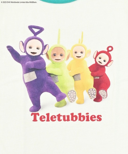 MARKEY'S（マーキーズ）の「【Teletubbies/テレタビーズ】別注プリントTシャツ（Tシャツ/カットソー・キッズ・ピンク/オフホワイト/ブルー・80/90/100/110/120/130/140）」の17枚目の写真