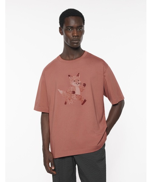 セール】SPEEDY FOX PRINT OVERSIZE TEE-SHIRT（Tシャツ
