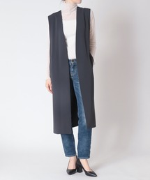 TITE IN THE STORE | ウエストベルトロングジレ(その他アウター)
