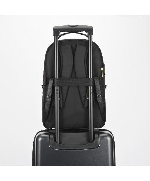 ace.(エース)の「【ace. GENE/エースジーン】 フィッテム ビジネスリュック 16L レディースビジネス A4(バックパック/リュック・レディース・チャコール/ベージュ/ブラック/ネイビー/ブラック系その他・FREE)」の13枚目の写真