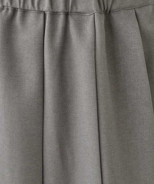 Cutie Blonde（キューティーブロンド）の「大人カジュアルに着られる ワイドプリーツスカート（スカート・レディース・グレー/チャコールグレー・03/02）」の14枚目の写真