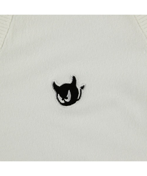 WAAC（ワック）の「MENS ソフトタッチベーシックニットベスト（ベスト・メンズ・ブラック/ホワイト・SMALL/LARGE/MEDIUM）」の7枚目の写真