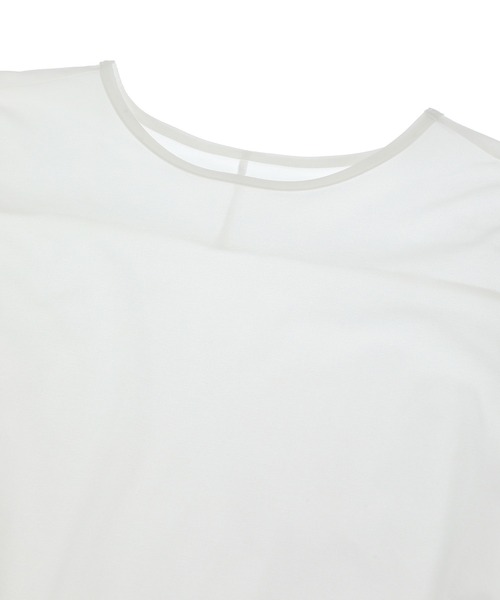 Julier Yoga and Relax（ジュリエヨガアンドリラックス）の「Julier (定番)ライトプライムロングスリーブプルオーバー（Tシャツ/カットソー・レディース・チャコール/ラベンダー/ホワイト・1/0）」の5枚目の写真