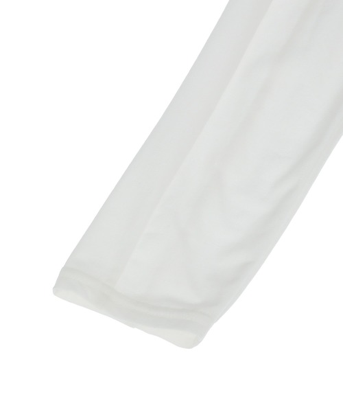 Julier Yoga and Relax（ジュリエヨガアンドリラックス）の「Julier (定番)ライトプライムロングスリーブプルオーバー（Tシャツ/カットソー・レディース・チャコール/ラベンダー/ホワイト・1/0）」の6枚目の写真